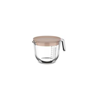 Mepal Chef It Glass Measuring Jug 1000ml With Lid Chalk